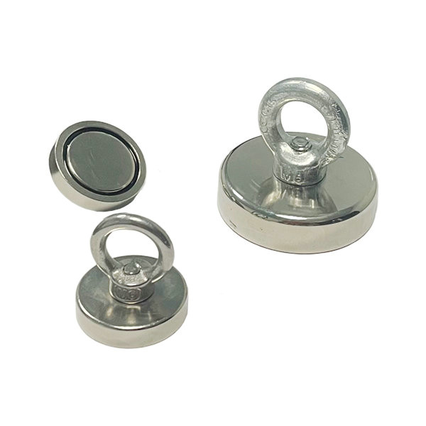 Neodymium pot magnet