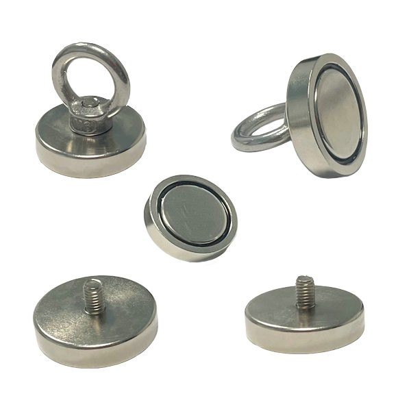 Neodymium pot magnet