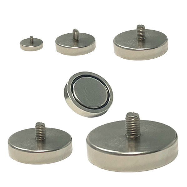 Neodymium pot magnet