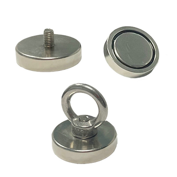 Neodymium pot magnet